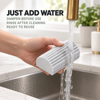 Ripple-Grip Damp Dusting Sponge