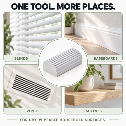 Ripple-Grip Damp Dusting Sponge