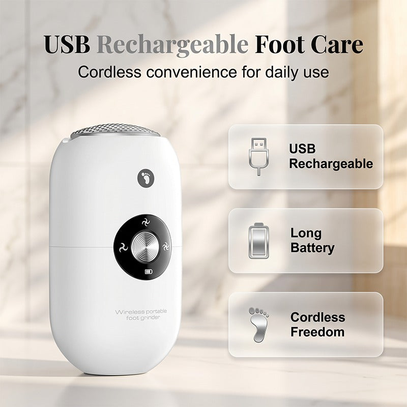 Compact Electric Foot Grinder