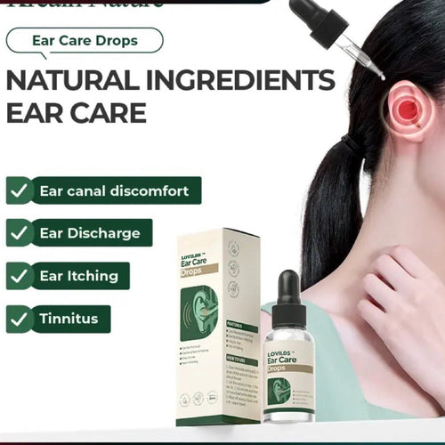 LOVILDS™ Ear Care Drops – Plant-Based Formula | FDA-Registered