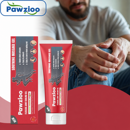 ✨ Pawzioo Turmeric & Menthol Joint & Muscle Massage Gel – Cooling Comfort Care for Knees, Back, Neck, Hands & Feet ✨