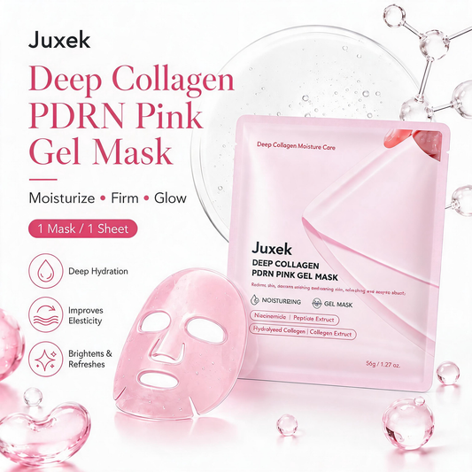 ✨ Juxek Deep Collagen PDRN Pink Gel Mask – Hydrating, Firming & Radiance Care 💗