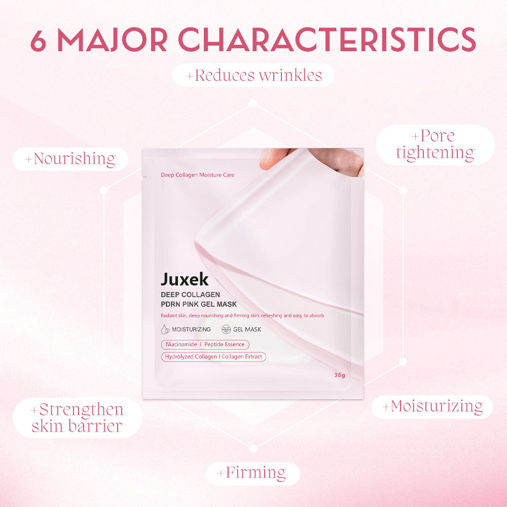✨ Juxek Deep Collagen PDRN Pink Gel Mask – Hydrating, Firming & Radiance Care 💗