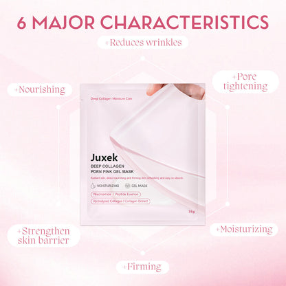 ✨ Juxek Deep Collagen PDRN Pink Gel Mask – Hydrating, Firming & Radiance Care 💗