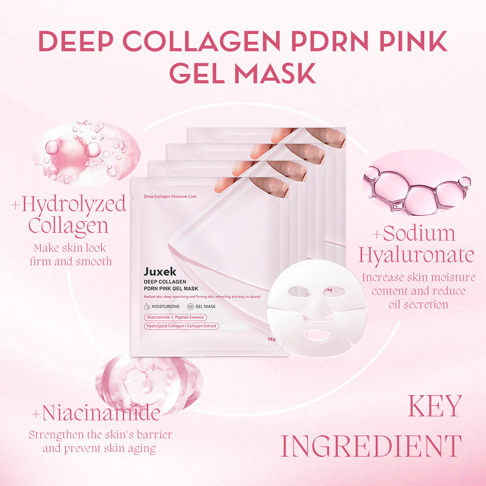 ✨ Juxek Deep Collagen PDRN Pink Gel Mask – Hydrating, Firming & Radiance Care 💗