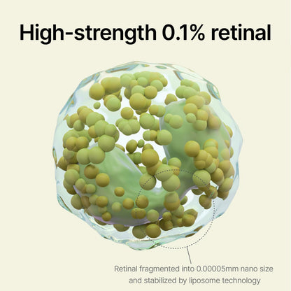✨RETINAL FIRMING BOOSTER – Smoothing & Hydrating Night Care with 0.1% Retinal + 3% Multi-Peptide Complex 🌙