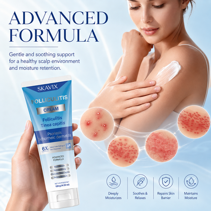 💙 SKAVIX Folliculitis Soothing Cream for Folliculitis Scalp Face and Body 💙