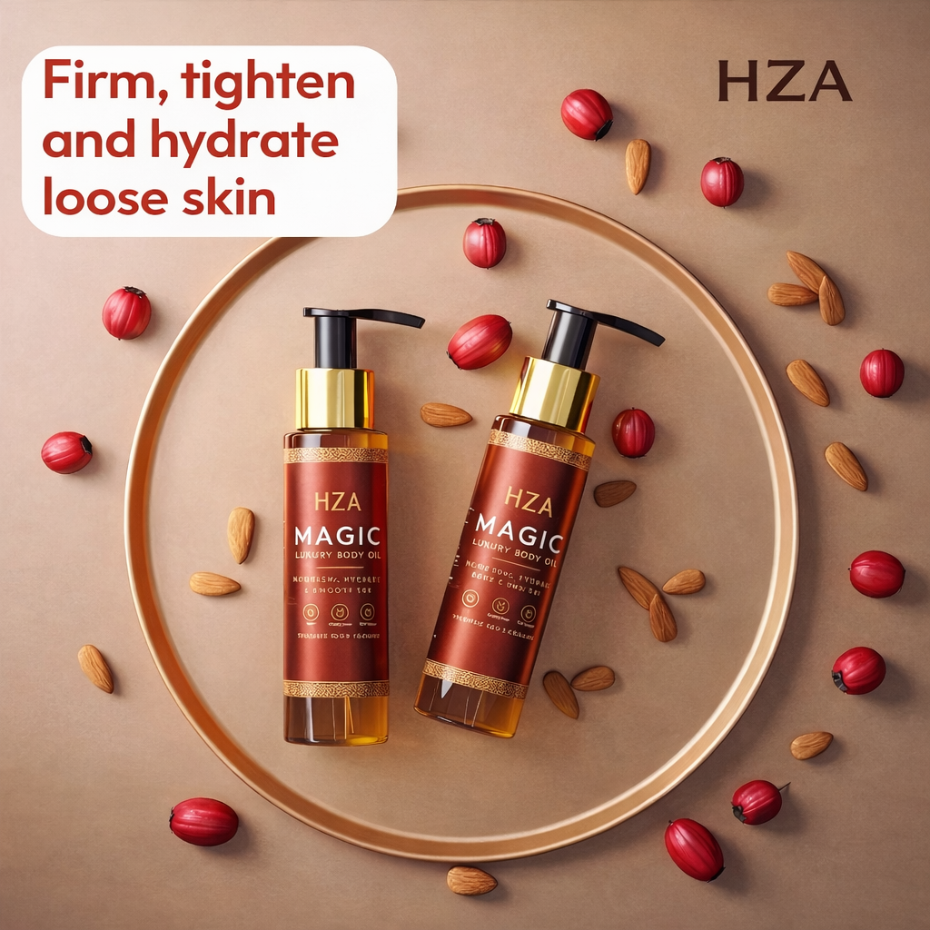 HZA Premium Skincare Oil Oil – Luxury Skincare for Silky, Glowing Skin