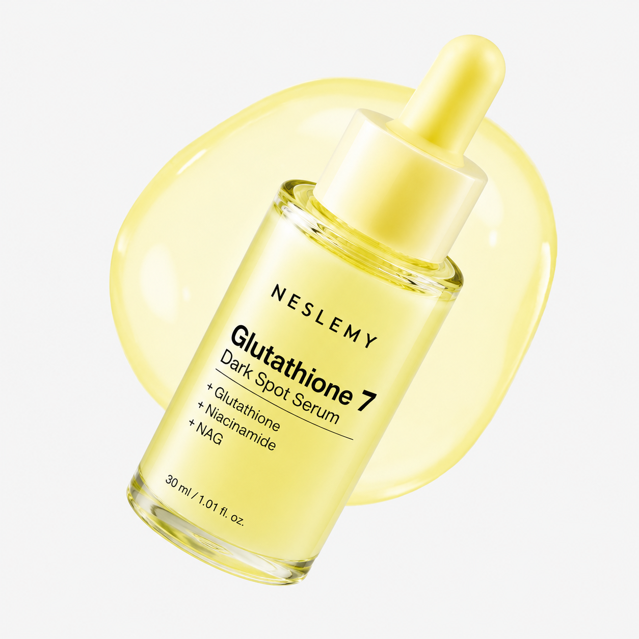 ✨ NESLEMY Glutathione 7 Dark Spot Serum – Brightening, Even Tone & Radiance Care 💛
