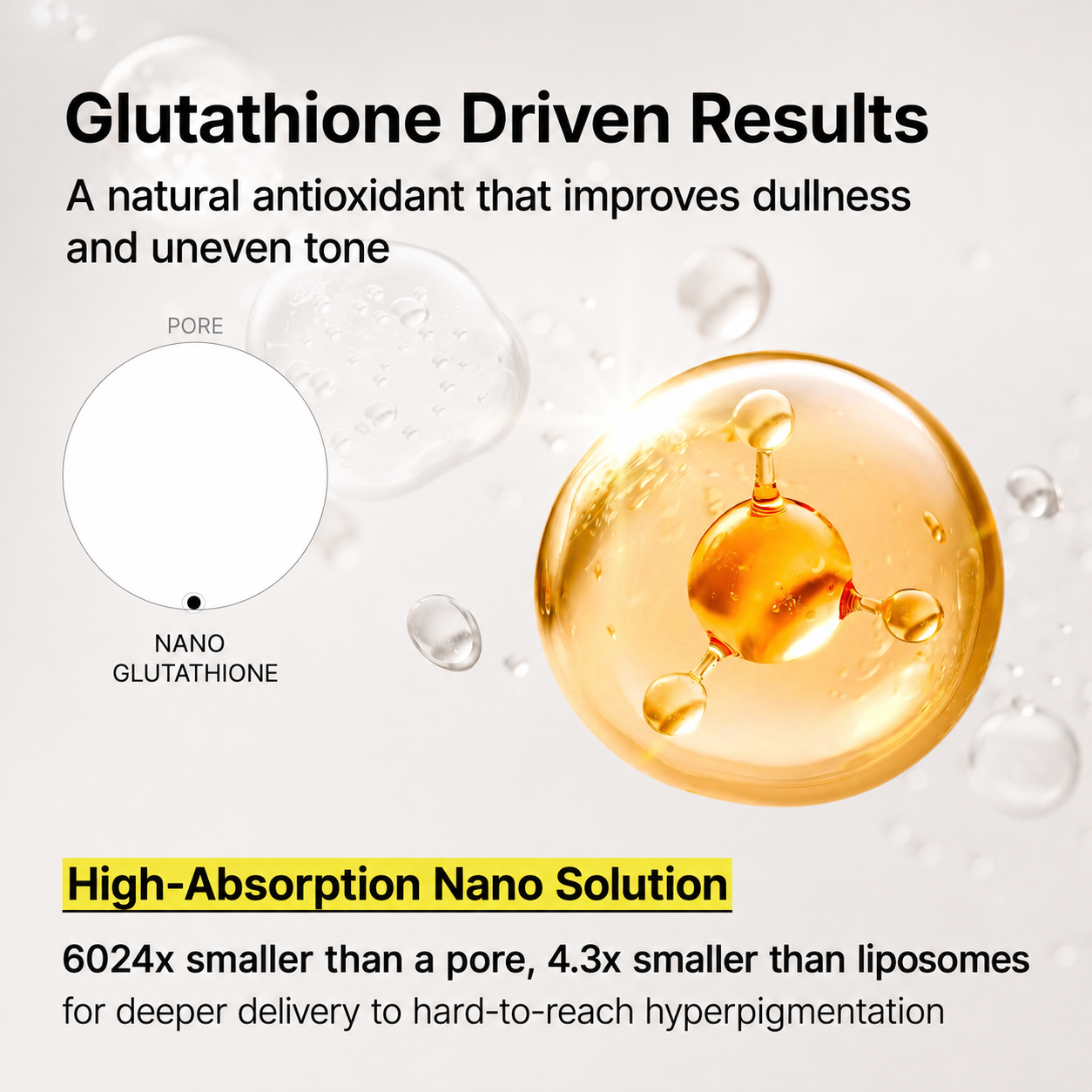 ✨ NESLEMY Glutathione 7 Dark Spot Serum Patches – Brightening Care for Uneven Tone & Post-Acne Marks 💛