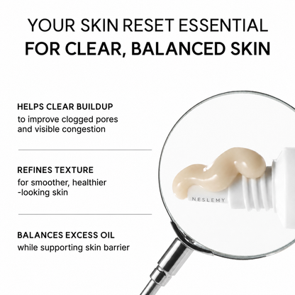 ✨ NESLEMY AHA + BHA Glycolic Acid Exfoliating Serum – Pore Care & Texture Refining ✨