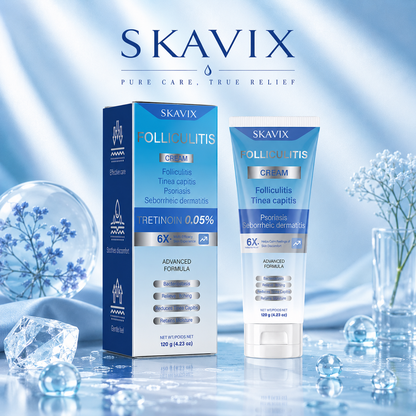💙 SKAVIX Folliculitis Soothing Cream for Folliculitis Scalp Face and Body 💙