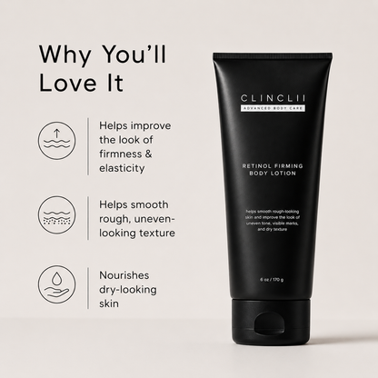 ✨ Clinclii Retinol Firming Body Lotion – Smoothing, Elasticity & Hydrating Care with Ceramides + Shea Butter ✨