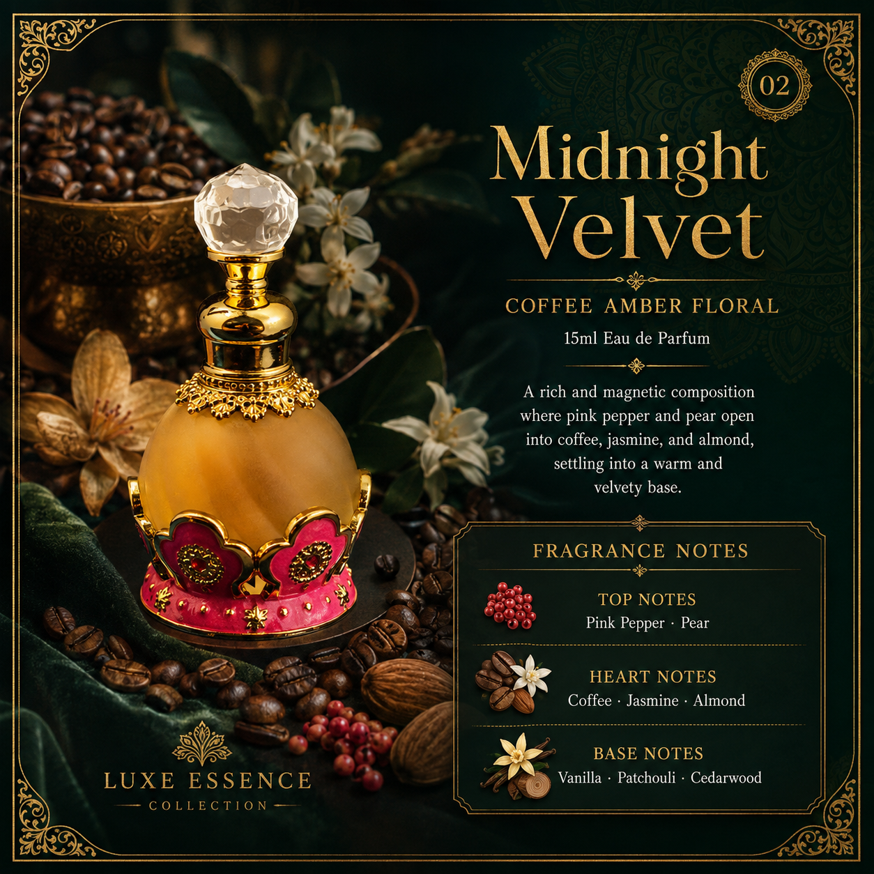 ✨ The Signature Scent Collection – Four Exquisite Eau de Parfums  ✨