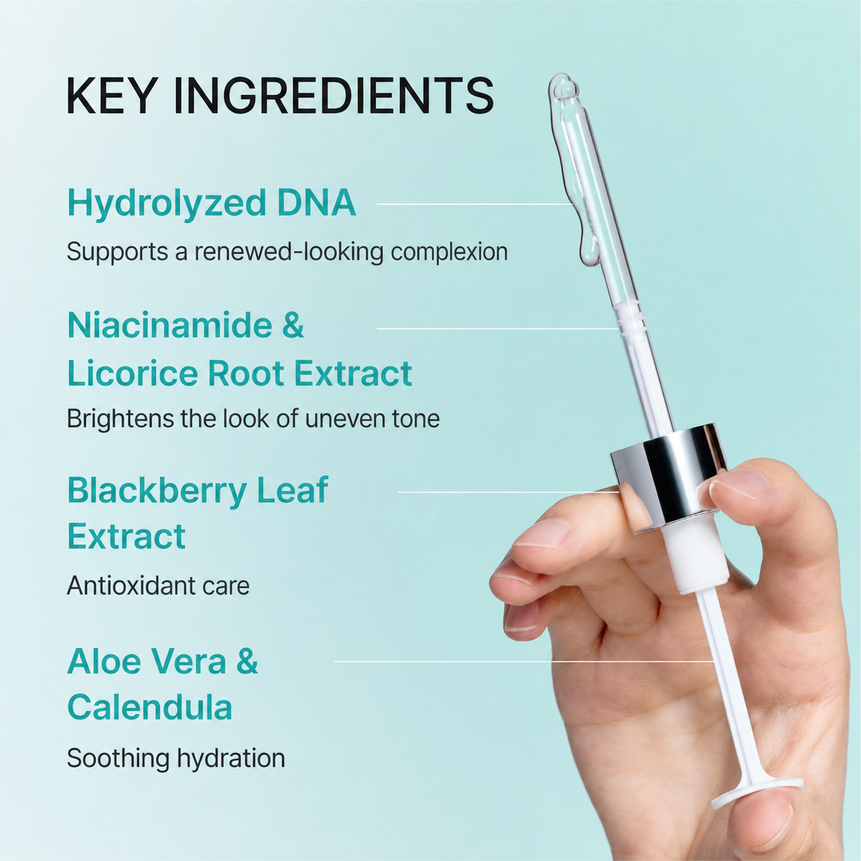 ✨ NEXISIFY Hydrolyzed DNA Renewal Ampoule – Firming, Hydrating & Radiance Care with Niacinamide ✨