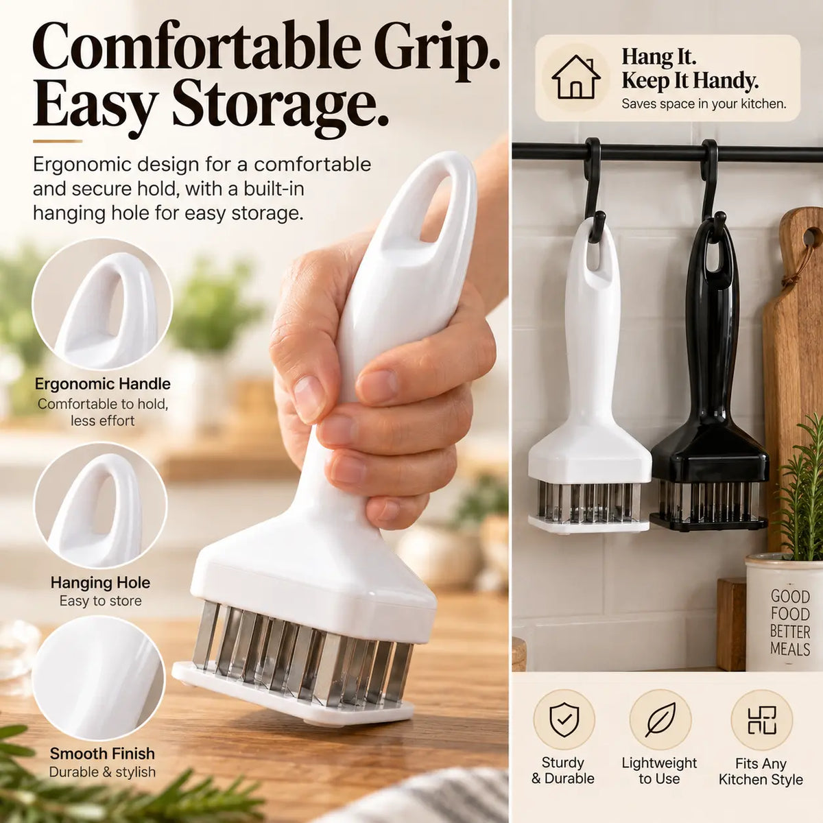 Stainless Steel Meat Tenderizer