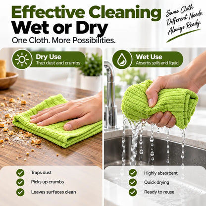 Reusable Tear-Off Cleaning Cloth Roll