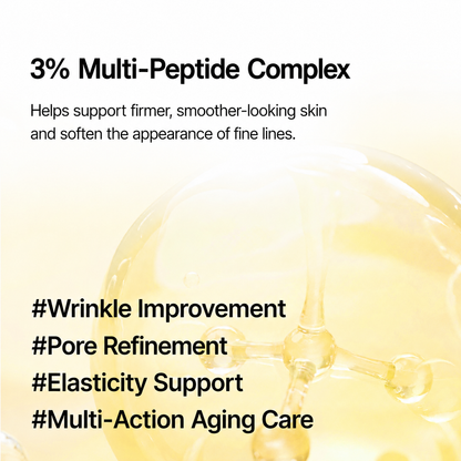 ✨RETINAL FIRMING BOOSTER – Smoothing & Hydrating Night Care with 0.1% Retinal + 3% Multi-Peptide Complex 🌙