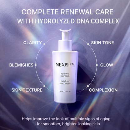 ✨ NEXISIFY Hydrolyzed DNA Renewal Ampoule – Firming, Hydrating & Radiance Care with Niacinamide ✨