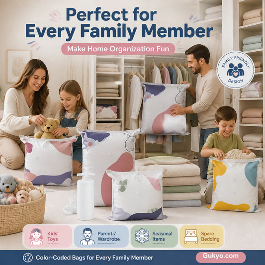No-Pump Vacuum Storage Bags